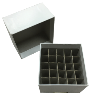 MTC Bio R2700 Series FlipTop Hinged Lid Cardboard Freezer Box 100-Place
