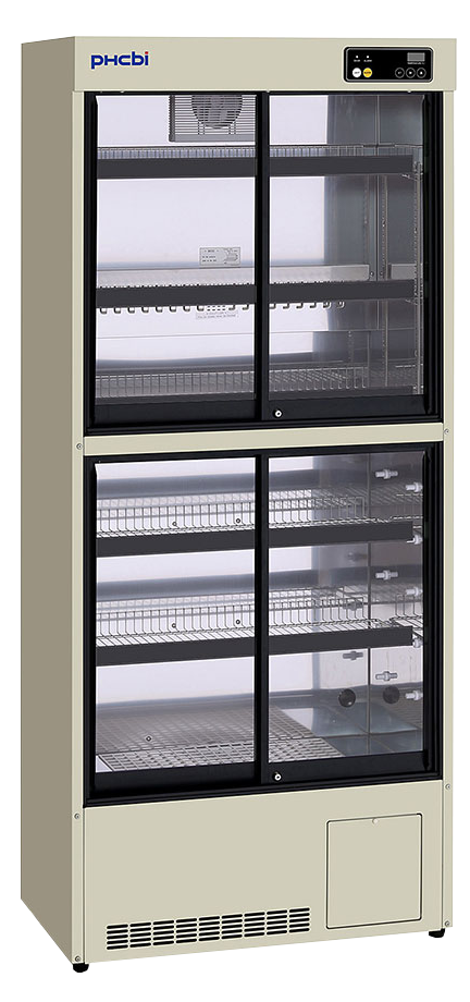 Phcbi Formerly Panasonic Mpr Series 12 Cu Ft Sliding Glass Door Refrigerator