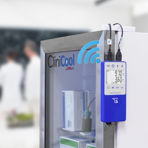 Dual Fridge Freezer Thermometer with Alarm - Ravi Scientific Industries