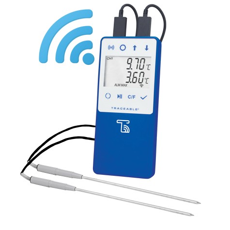 Control Company Traceable Refrigerator/Freezer Alarm Thermometers