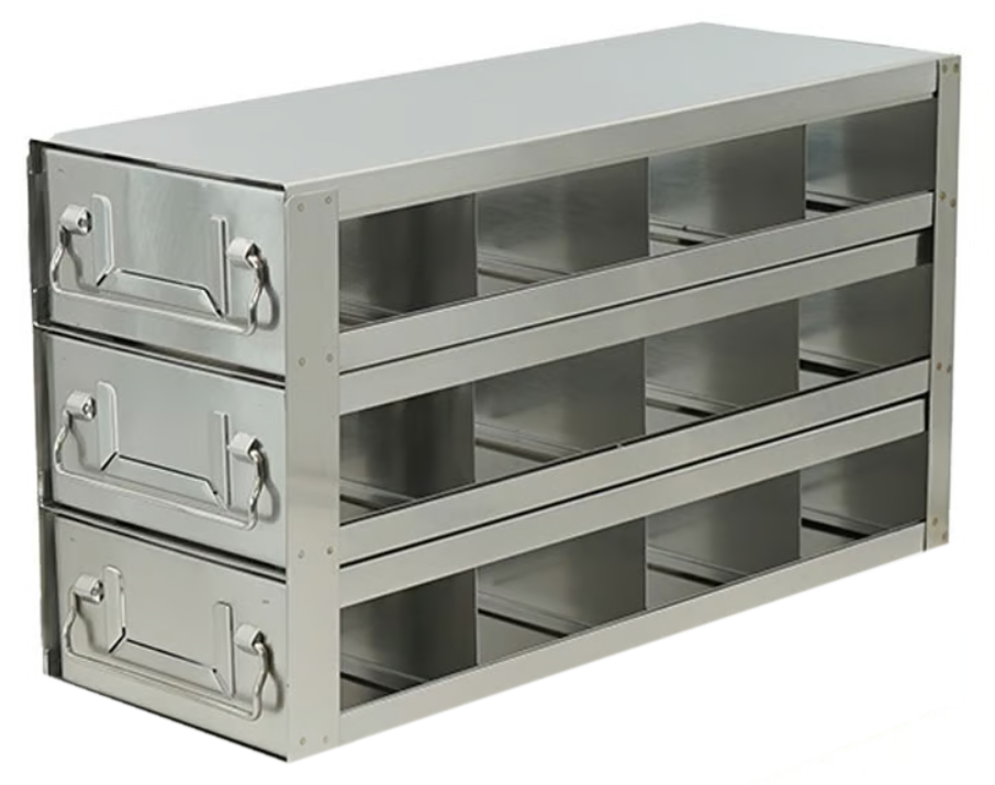 Upright Freezer Drawer Racks for (12) Total 96-Well Matrix Boxes ...