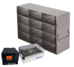 Upright Freezer Racks for Microtube Boxes (MATRIX, FluidX, Micronic Racks, etc.)