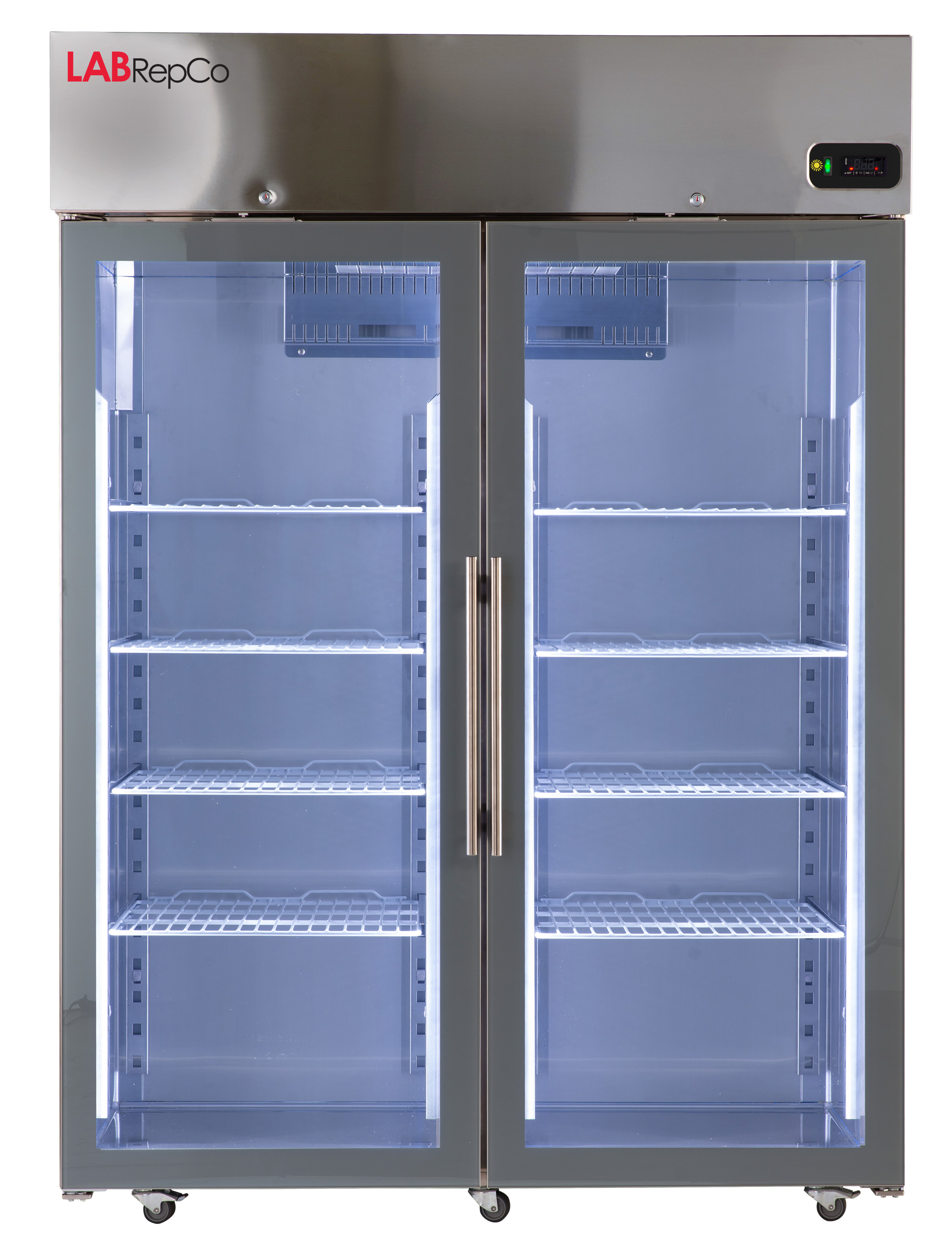 Futura Ld Series 49 Cu Ft Laboratory Refrigerator Hinged Stainless Steel Glass Door Labrepco Llc
