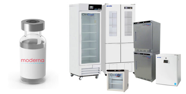 Moderna COVID-19 Vaccine Storage Capacity for Refrigerators