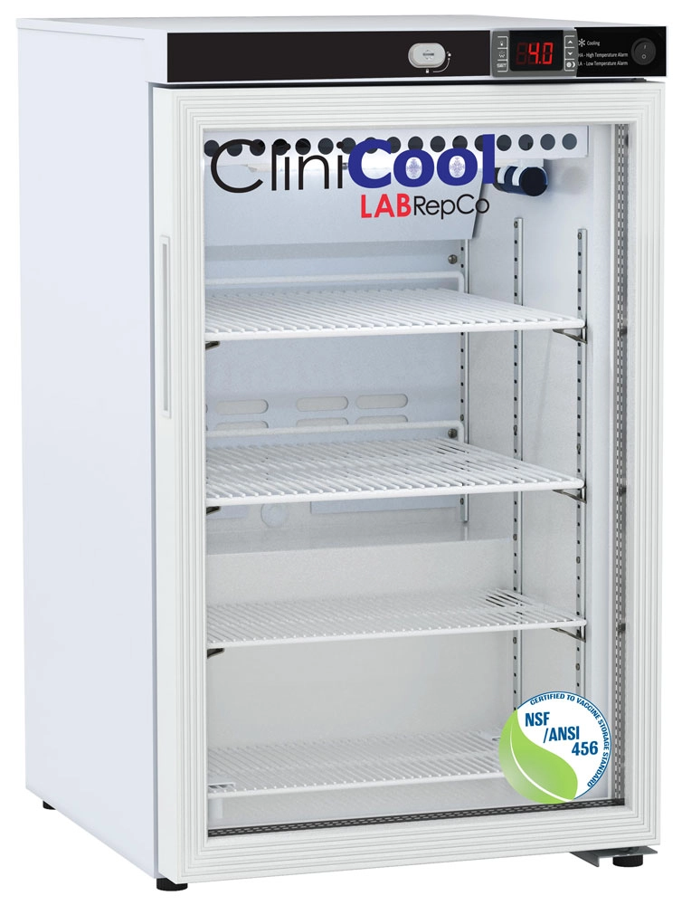 Accucold Full-Size Pharmaceutical All-Refrigerator, 17 Cu.Ft, Right Hand  Door Swing, Stainless Steel