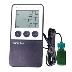 Fisherbrand Traceable Vaccine Refrigerator/Freezer Thermometer Refrigerator/ Freezer