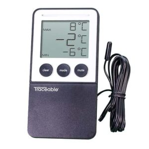 Traceable 98767-26 See-Through Refrigerator Thermometer Ultra with  calibration, ±0.5°C accuracy
