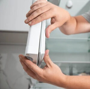 Refrigerator and Freezer Maintenance Tips checking your door gasket seal